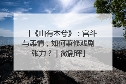 《山有木兮》：宫斗与柔情，如何兼修戏剧张力？｜微剧评