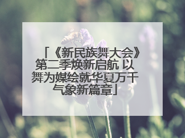 《新民族舞大会》第二季焕新启航 以舞为媒绘就华夏万千气象新篇章