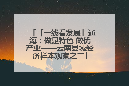 「一线看发展」通海：做足特色 做优产业——云南县域经济样本观察之二