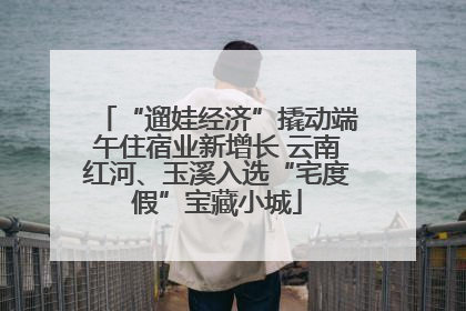 “遛娃经济”撬动端午住宿业新增长 云南红河、玉溪入选“宅度假”宝藏小城