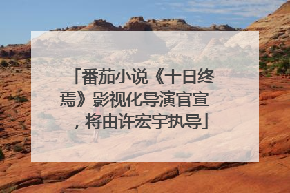 番茄小说《十日终焉》影视化导演官宣，将由许宏宇执导