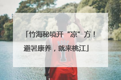 竹海秘境开“凉”方！避暑康养，就来桃江