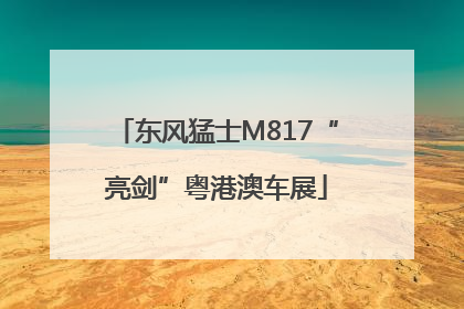 东风猛士M817“亮剑”粤港澳车展
