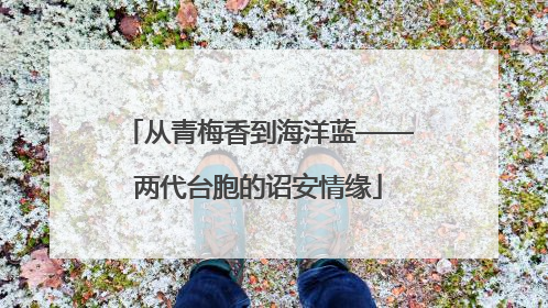从青梅香到海洋蓝——两代台胞的诏安情缘