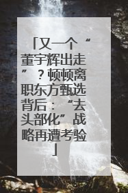 又一个“董宇辉出走”？顿顿离职东方甄选背后：“去头部化”战略再遭考验