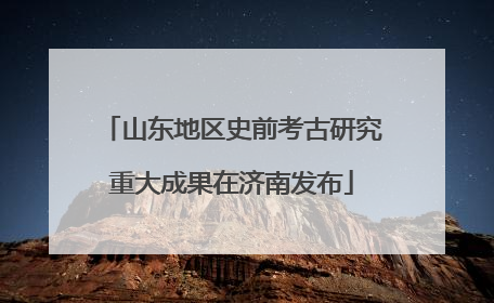 山东地区史前考古研究重大成果在济南发布
