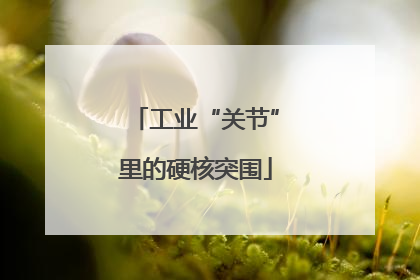 工业“关节”里的硬核突围