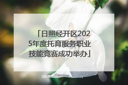 日照经开区2025年度托育服务职业技能竞赛成功举办
