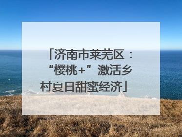 济南市莱芜区：“樱桃+”激活乡村夏日甜蜜经济