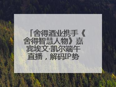 舍得酒业携手《舍得智慧人物》嘉宾埃文·凯尔端午直播，解码IP势能转化市场销量的有效路径