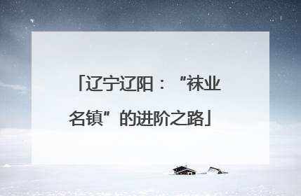 辽宁辽阳：“袜业名镇”的进阶之路