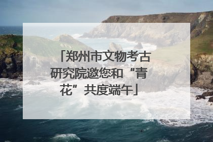 郑州市文物考古研究院邀您和“青花”共度端午