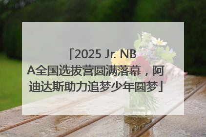 2025 Jr. NBA全国选拔营圆满落幕，阿迪达斯助力追梦少年圆梦