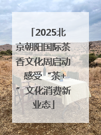 2025北京朝阳国际茶香文化周启动 感受“茶+”文化消费新业态